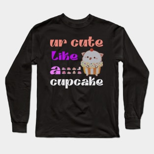 cupcake Long Sleeve T-Shirt